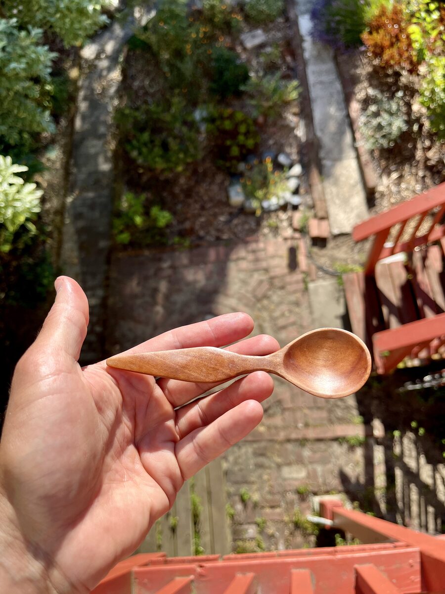Carved spoon